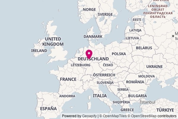 Germany on world map