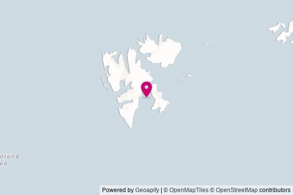 Svalbard and Jan Mayen on world map