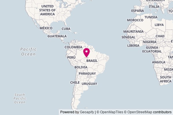 Latin America on world map
